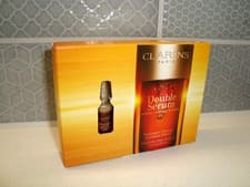 Image of BRAND NEW Clarins Double Serum - 0.9 ml x3 Complete Age Defying Concentrate