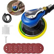 Image of AIR SANDER 6" 150MM AIR ORBITAL SANDING POLISHER DUAL ACTION HEAVY DUTY