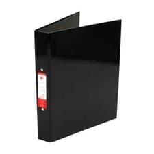 Image of 5 Star Office 2 O-Ring Binders A4 Black (Pack of 10)