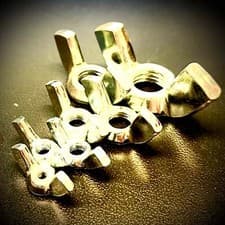 Image of Metric Wing Nuts Zinc BZP DIN315 M3 - M12