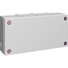 Image of Rittal 1532000 KX Wall-Mount Enclosure 400x200x120 Steel Light Grey