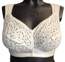 Image of Miss Mary of Sweden 5014 Ladies Non-wired Gr.105D UK 46D Full Cup Bra And Cream
