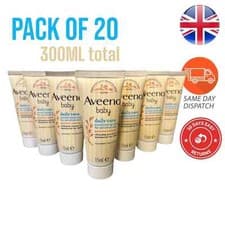Image of Aveeno Baby Daily Care Moisturising Lotion 15ml, Pack of 20, 300mL Tracked P&P