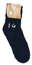 Image of Ladies Winter Warm Fluffy Socks Soft Cosy Lounge Bed Socks 27 Colours 1 Pair