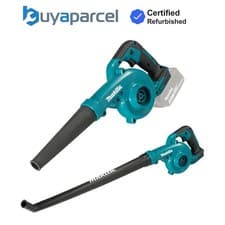 Image of Makita DUB185Z DUB186Z 18v Cordless Garden Leaf Blower Variable Speed 2 Nozzles