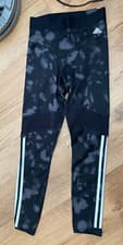 Image of NEW - Adidas Aeroknit 7/8 Tight Fit Ladies Black Tights Size UK Small