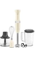 Image of Kitchenaid Hand Blender  Almond Cream 5KHBV83BAC
