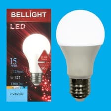 Image of 10x 15W (=125W) LED GLS A65 ES Edison E27 4000K Cool White Lamp Light Bulb 1300L