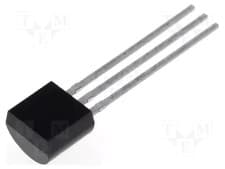Image of linear,fixed TO92 5V ±4% IC: voltage regulator L78L 0.1A THT