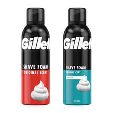 Image of Gillette Shave Foam Original Regular & Sensitive 200ml Men