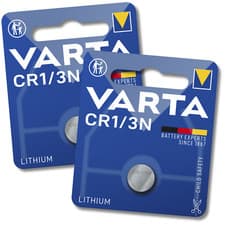 Image of 2x VARTA CR1/3N 1/3N Batteries 3V Lithium Cell Button DL1/3N *EXPIRY 04/2035*