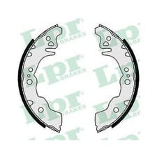 Image of BRAKE SHOE SET LPR 09650 REAR AXLE FOR DAIHATSU SUBARU