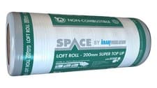 Image of Knauf 5.61m2 200mm Glass Mineral Earth Wool Insulation Super Top Up Loft Roll