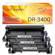 Image of 3 Drum Unit fits for Brother DR3400 HL-L5100DN HL-L5000D HL-L5200DW DCP-L6600DW