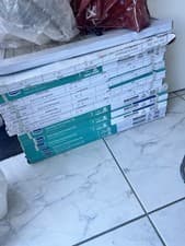 Image of 8 x Boxes - Onxy Grey Ice polished porcelain tiles 600x600mm