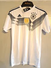 Image of BNWT Adidas Germany National Team Shirt 2018-19 Adult Size L Fifa World Cup