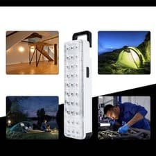 Image of NEW Rechargeable Emergency Light Super Bright Energy Saving Wall Mountable Home