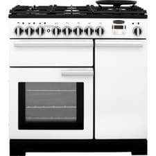 Image of Rangemaster PDL90DFFWH/C Professional Deluxe 90cm Dual Fuel Range Cooker 5
