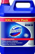 Image of Domestos Professional Original Thick Bleach Pack of 5L
