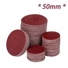 Image of 50mm Sanding Discs Pads Sandpaper 2 inch Orbital Hook and Loop Grit 40-2000
