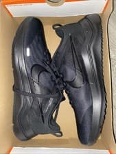 Image of Nike Downshifter 12 Running Shoes Black/Dark Smoke Grey UK 9 Brand New