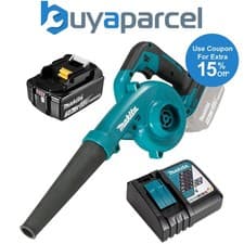 Image of Makita LXT 18v DUB185RJ Garden Leaf Blower Li-Ion + Nozzle + Battery + Charger