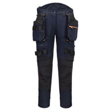 Image of PORTWEST DX4 Hi Vis Women's Detachable Holster Pocket Trousers Work Pants DX452