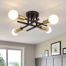 Image of 2/4-Heads E27 Light Chic LED Lamp Ceiling Modern Chandelier Bedroom Pendant 33cm