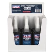 Image of Sealey Bearing Fit Retainer High Strength 50ml Glues, Adhesives Pack of 12