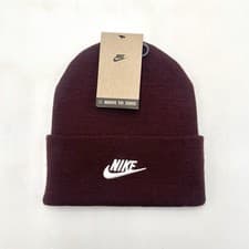 Image of Nike Sportswear Peak Futura Beanie Older Kids Soft Knit Hat One Size HF5498-652