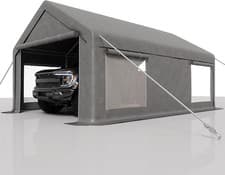 Image of 13x25ft Heavy Duty Carport Portable Garage Car Canopy Waterproof Storage Shed