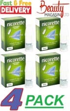 Image of 4 x Nicorette Nasal Spray 10ml (4 Pack)-FREE & FAST SHIPPING NEXT DAY DELIVERY