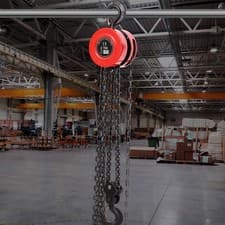 Image of Heavy Duty Lever Hoist Round Manual Chain Hoist 2 Ton Capacity 3m Lift Height