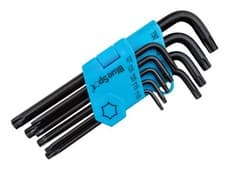 Image of Bluespot Tools Long Arm TORX Key Set of 9 (TX10-TX50)