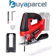 Image of Einhell 18v Cordless Jig Saw TC-JS 18 Li Power X-Change + KWB Blade - Body Only