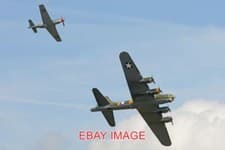Image of PHOTO AEROPLANE BIG FRIEND - LITTLE FRIEND. 2016 FLYING LEGENDS P-51D MUSTANG '