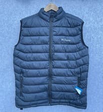 Image of Columbia Men's Powder Lite XL Gilet/Vest Puffer Insulated Body Warmer Blue