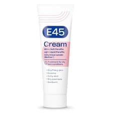 Image of E45 Cream 50 g Moisturiser for Dry Skin and Sensitive Skin Emollient Body Cream