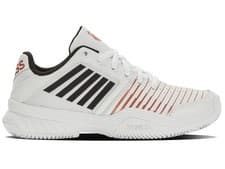 Image of K-Swiss Court Express HB Women's Tennis Shoes - White/Black/Rose Gold