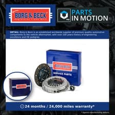 Image of Clutch Kit 3pc (Cover+Plate+Releaser) HK7843 Borg & Beck 1611266180 2052E1 New