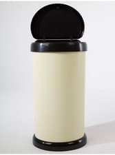 Image of Cream Moda Touch Bin 42L