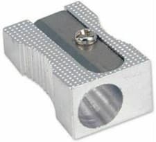 Image of Metal Pencil Sharpener 1 Hole Sharpener for up to 8mm size Pencils