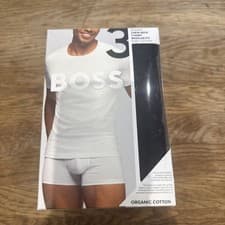 Image of Men’s Boss Classic XL Crew Neck T-Shirt 3 Pack Mixed Colours. Brand New.