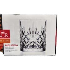Image of Crystal Whisky Glasses By RCR Set of 6
