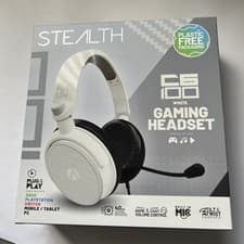 Image of STEALTH C6-100 Gaming Headset Range (All White) New Sealed