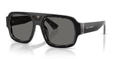 Image of Dolce & Gabbana 4516 - 55 3403/1 - Sunglasses - Black Gray Havana/Gray