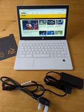 Image of HP  Chromebook, 11a-na0502sa, 11.6" screen, 32 GB eMMC, 4 GB RAM, White