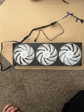 Image of NZXT F360 RGB Core 360mm Single-Frame Triple Fan Unit - New