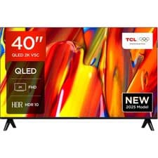 Image of TCL 40" Smart TV, 40V5CUK, Android, Full HD, QLED, Google Assistant & Freeview