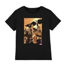 Image of Xmen Team Cover Kids T-Shirt Black